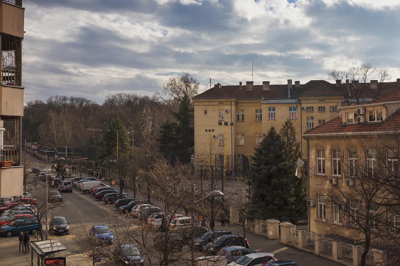 Apartment Dorcol Belgrad Exteriör bild